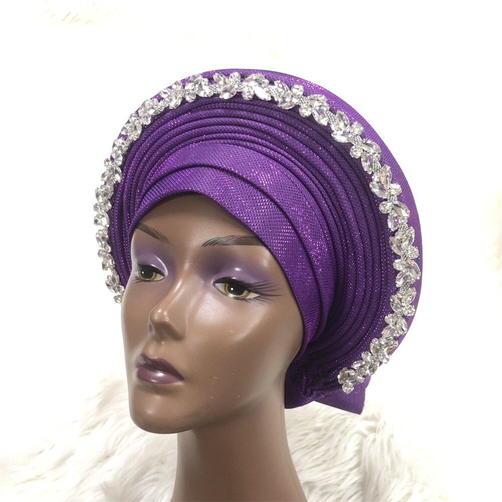 Jewelled Auto Gele Headtie
