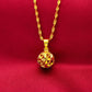 Dubai Gold Color Necklace and Earring Sets