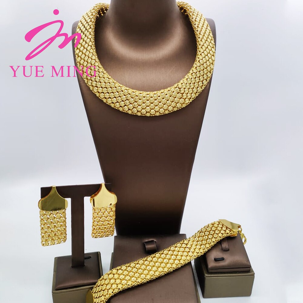 18k Ethiopian Gold Set