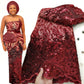 5 Yards High Quality Sequin French Tulle Lace