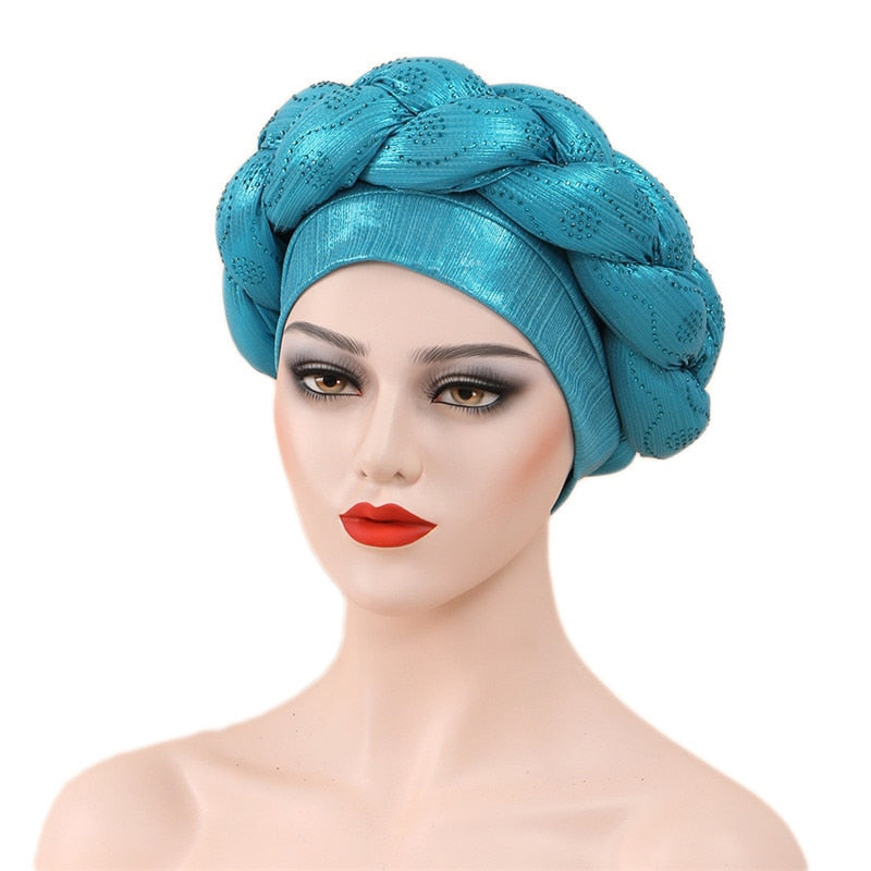 Braided Sleek Turban