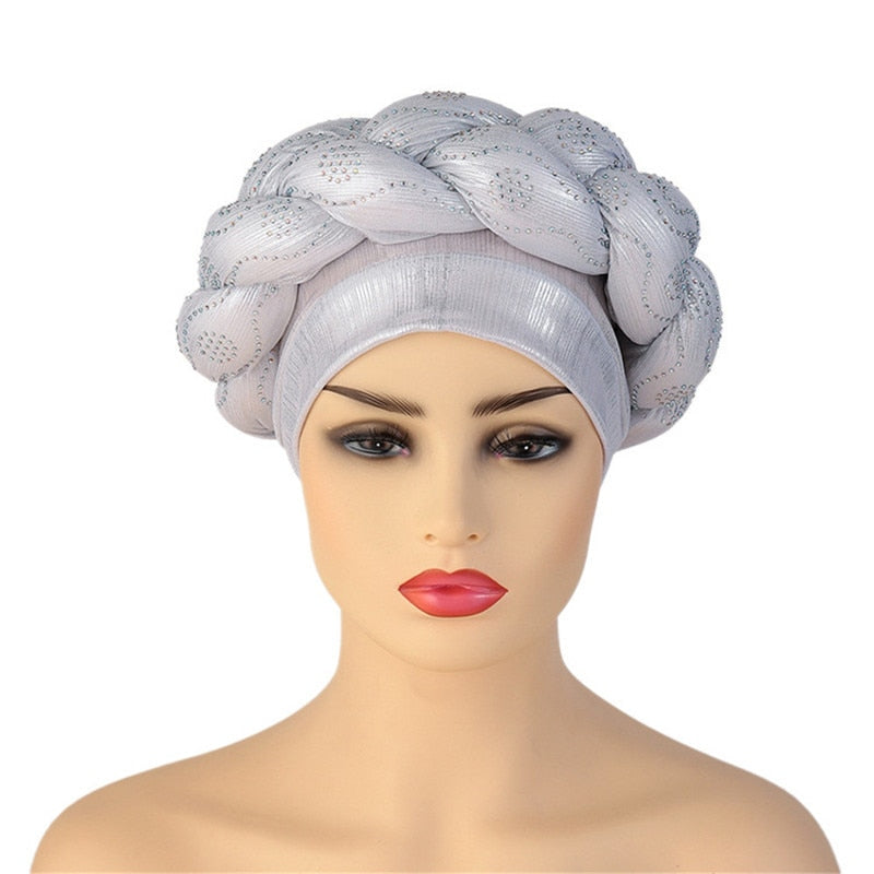 Braided Sleek Turban