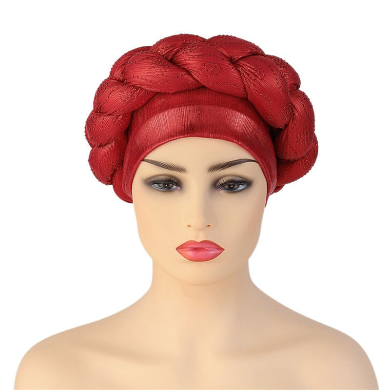 Braided Sleek Turban