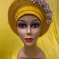 Turban Headtie With Stones