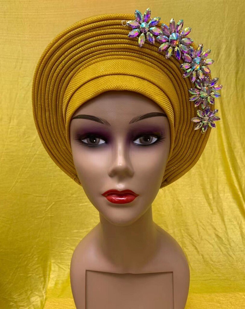 Turban Headtie With Stones