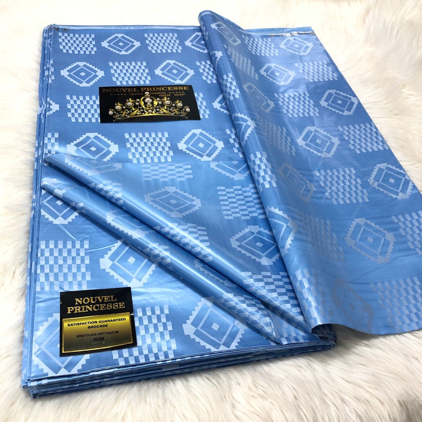 Bazin Riche Brocade Unisex 5 Yards