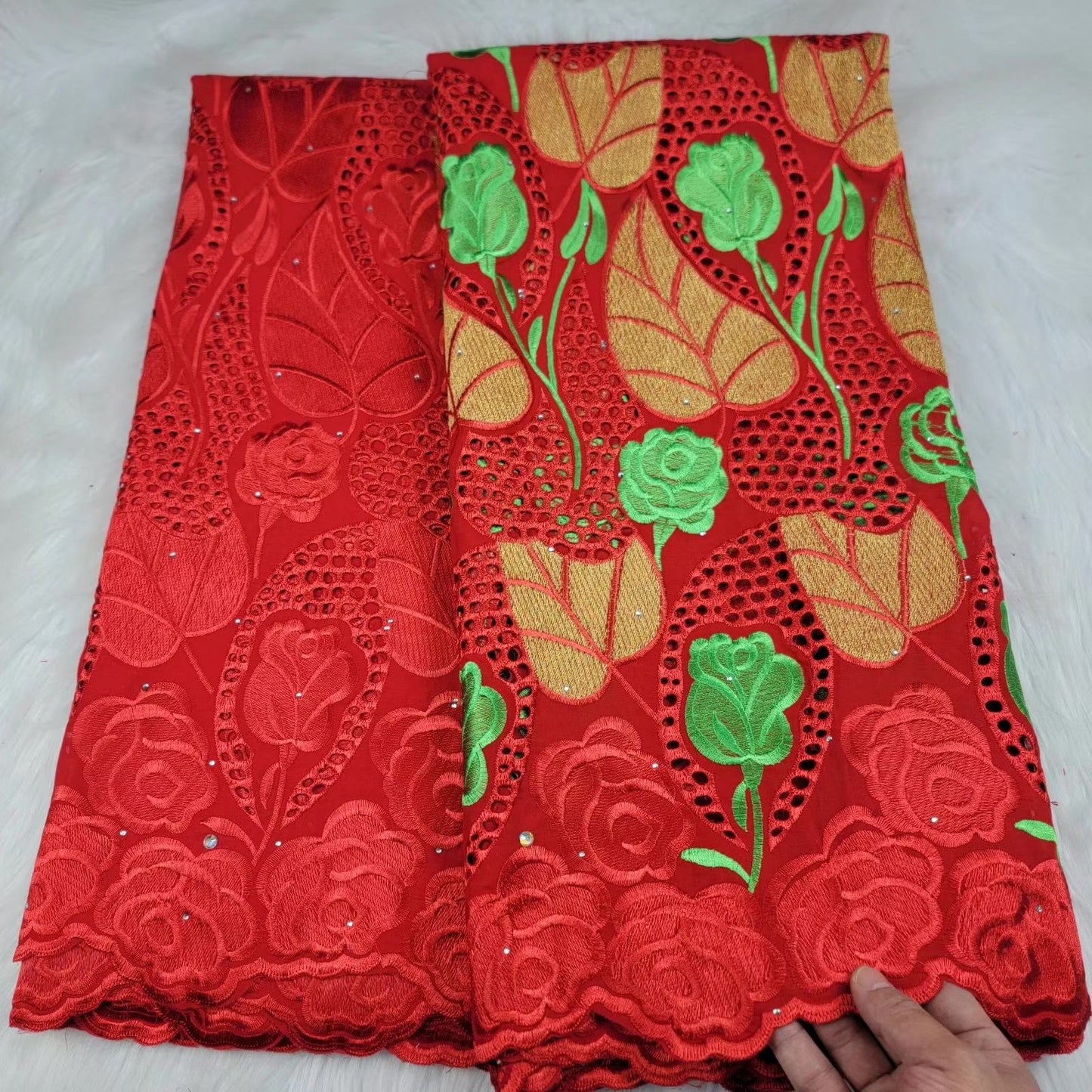 Multicolour Lace 2.5 X 2.5 Yards