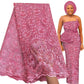 Soft Lace 5 Yards French Tulle Rhinestone Embroidery