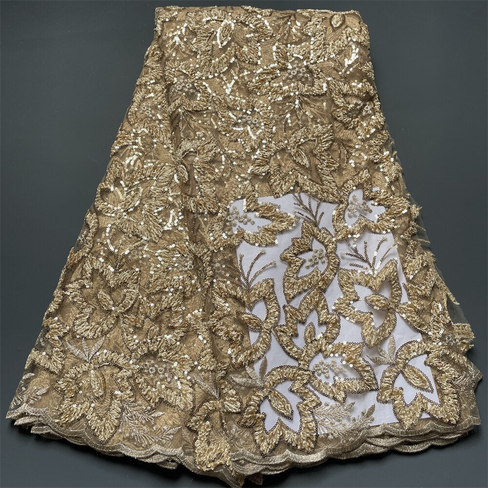 French Lace Fabric 5 Yards