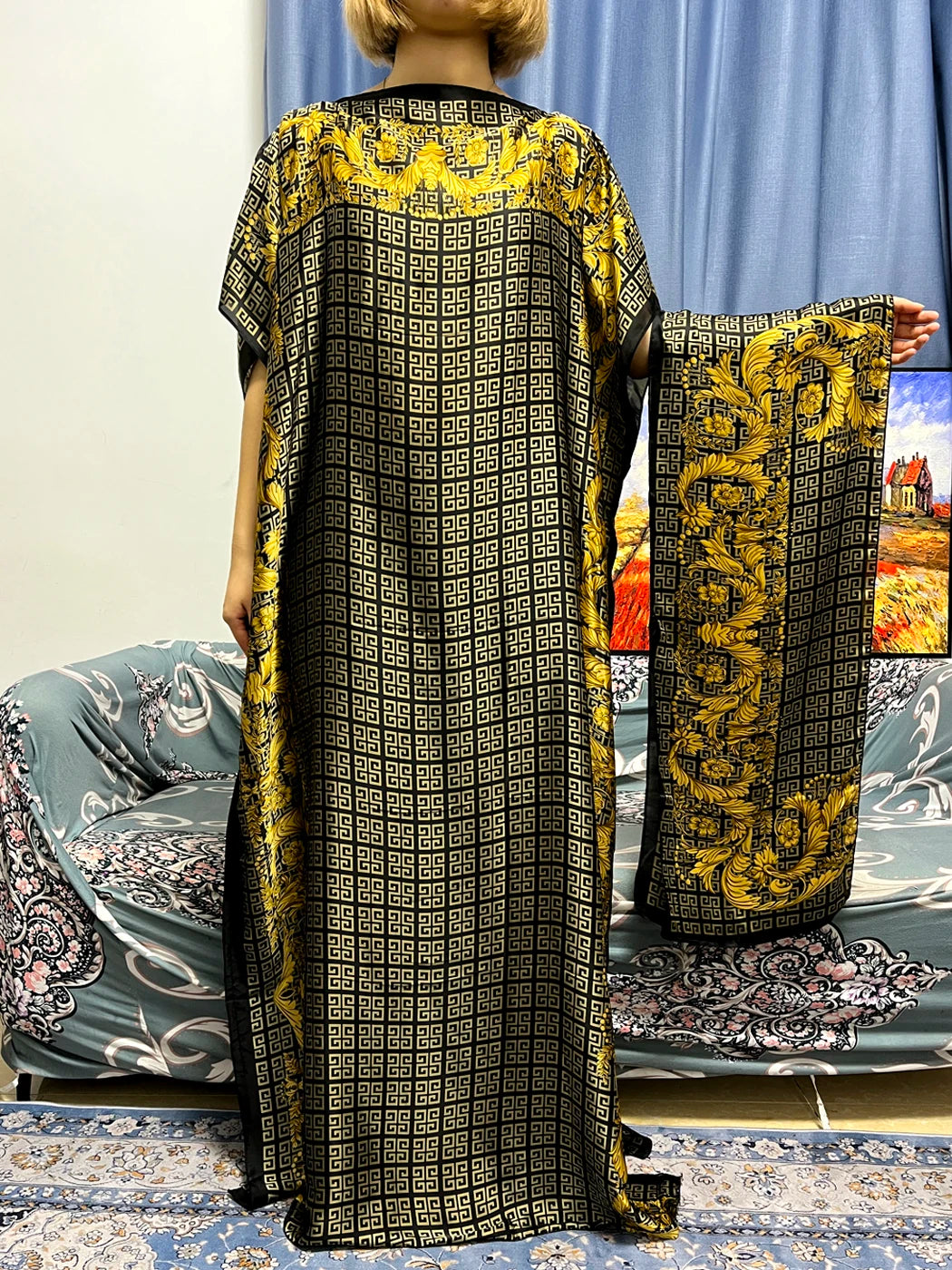 Traditional Silk Print