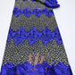 NI.AI Latest Embroidery African Lace Fabric 5 Yards High Quality Nigerian Women Wedding Asoebi French Tulle For Wedding LY770
