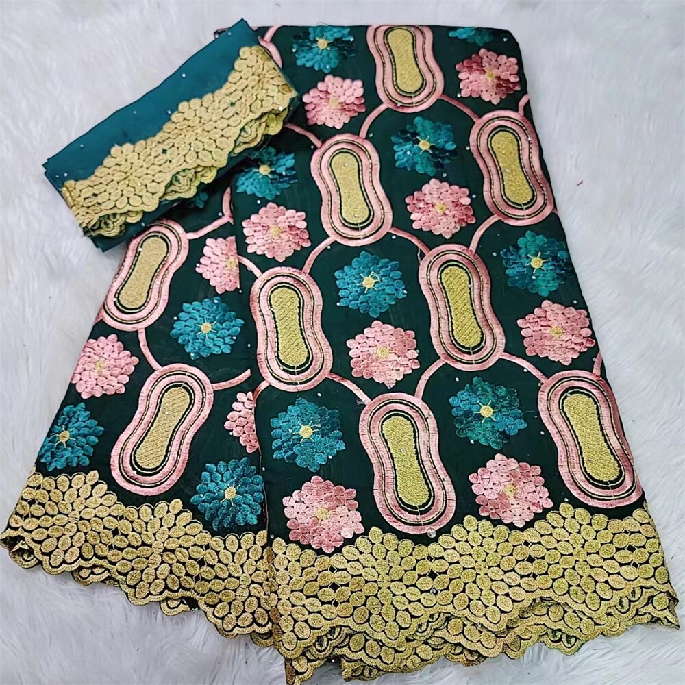 Lace Fabric Rhinestone 5 X 2 Yards