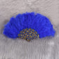 Turkey Feather Hand Fan