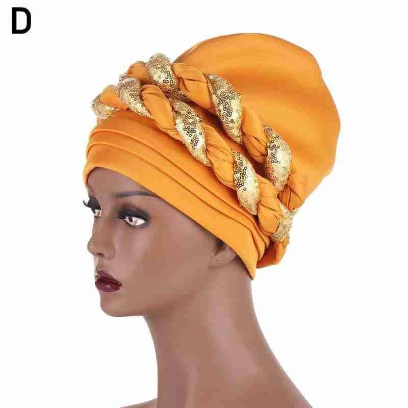 Double Twist Turban Cap