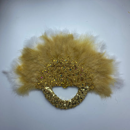 Turkey Feather Fan
