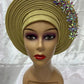 Turban Headtie With Stones