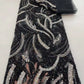 Sequin Beaded Lace Embroidery French Lace 5 Yards