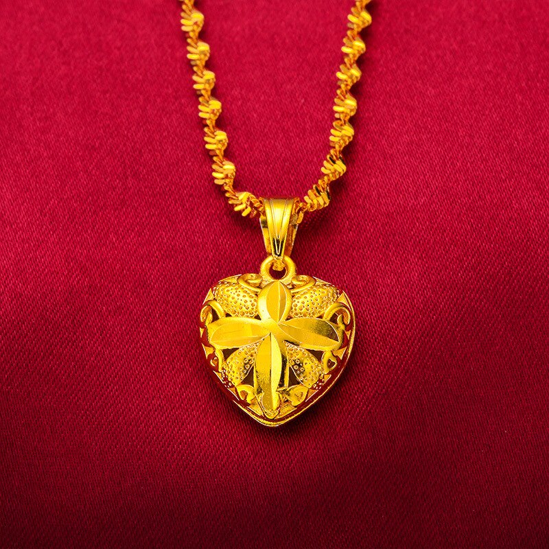 Dubai Gold Color Necklace and Earring Sets