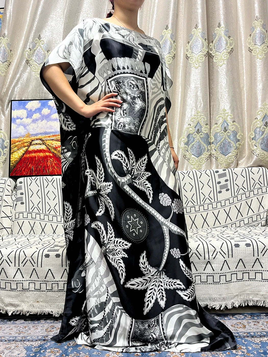 Traditional Silk Print