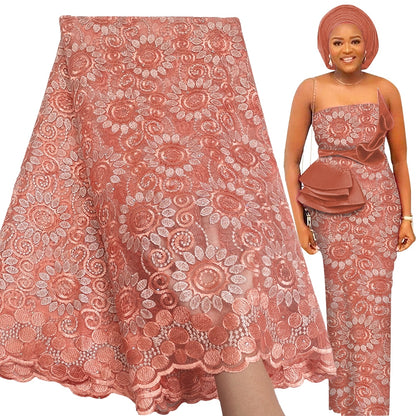 French Lace Fabric 5 Yards