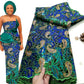 5 Yards Luxury Sequin Embroidery French Tulle