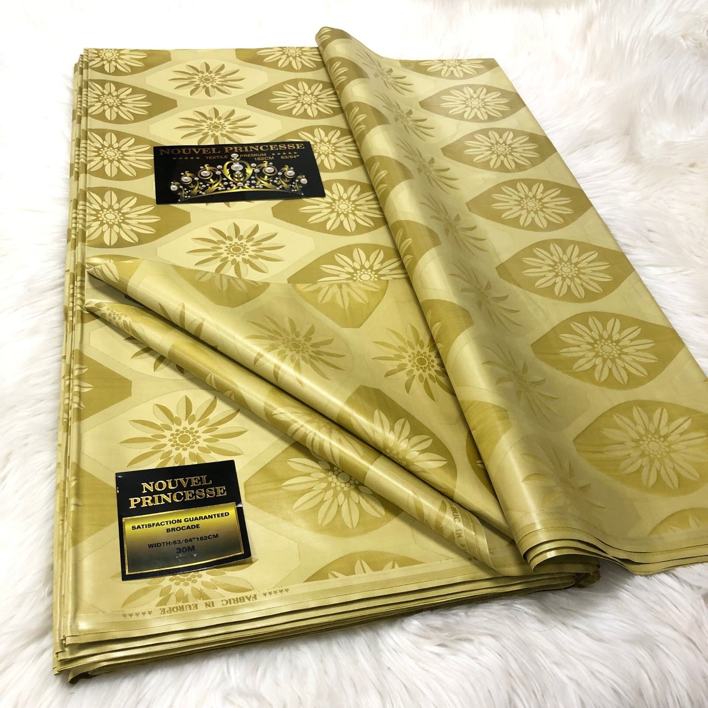 Bazin Riche Brocade Unisex 5 Yards