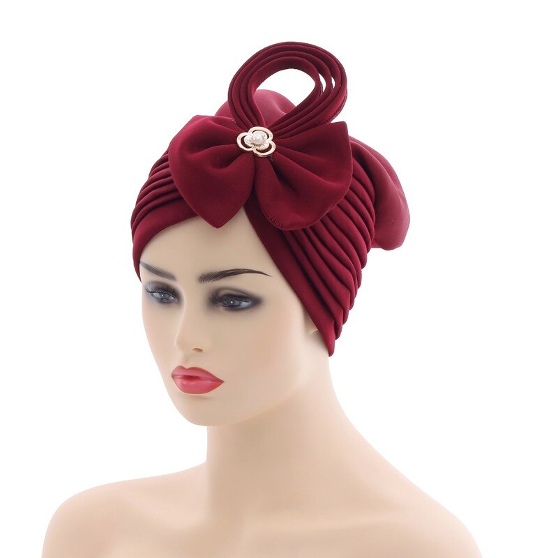 Wedding Gele Cap African Auto Gele Headtie