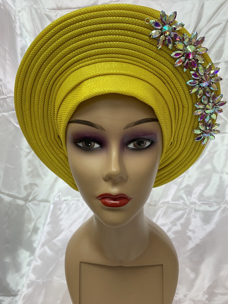Turban Headtie With Stones