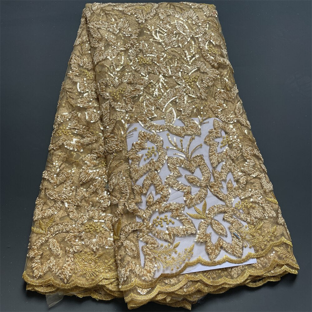 French Lace Fabric 5 Yards