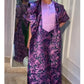 Moroccan Evening Gown Satin Boubou Robe