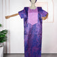 Moroccan Evening Gown Satin Boubou Robe