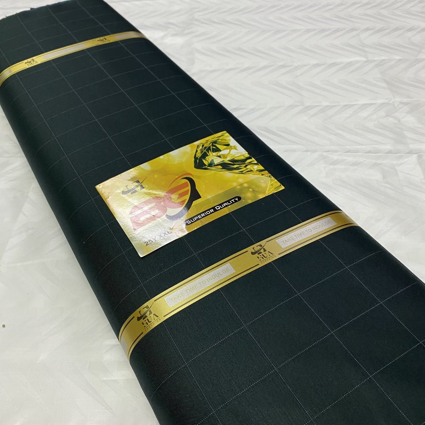 5 Yards Men's Atiku Fabric Senator Cashmere Wool