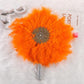 Turkey Feather Hand Fan
