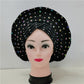 Breathable Sego Beaded Gele