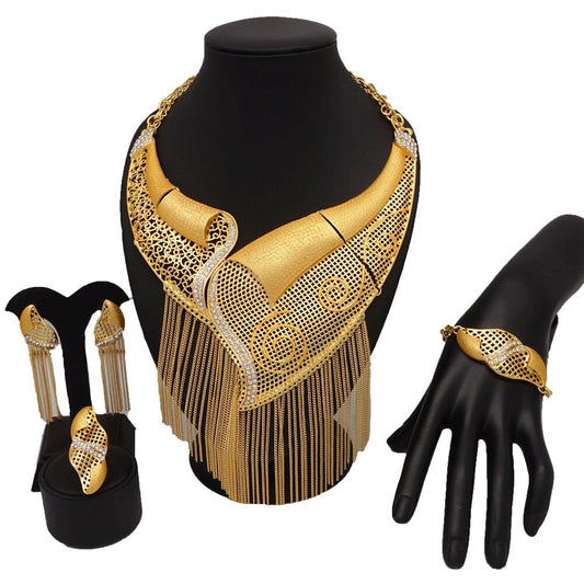 Dubai Gold Jewelry Sets