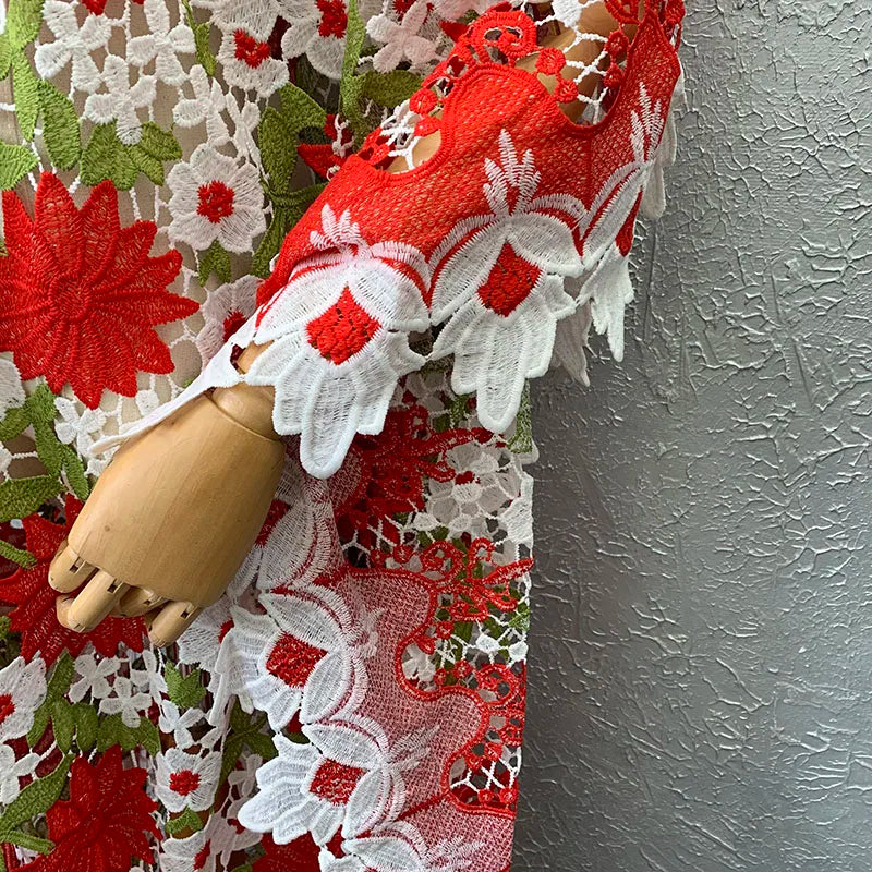 Traditional Flower Queen Kaftan