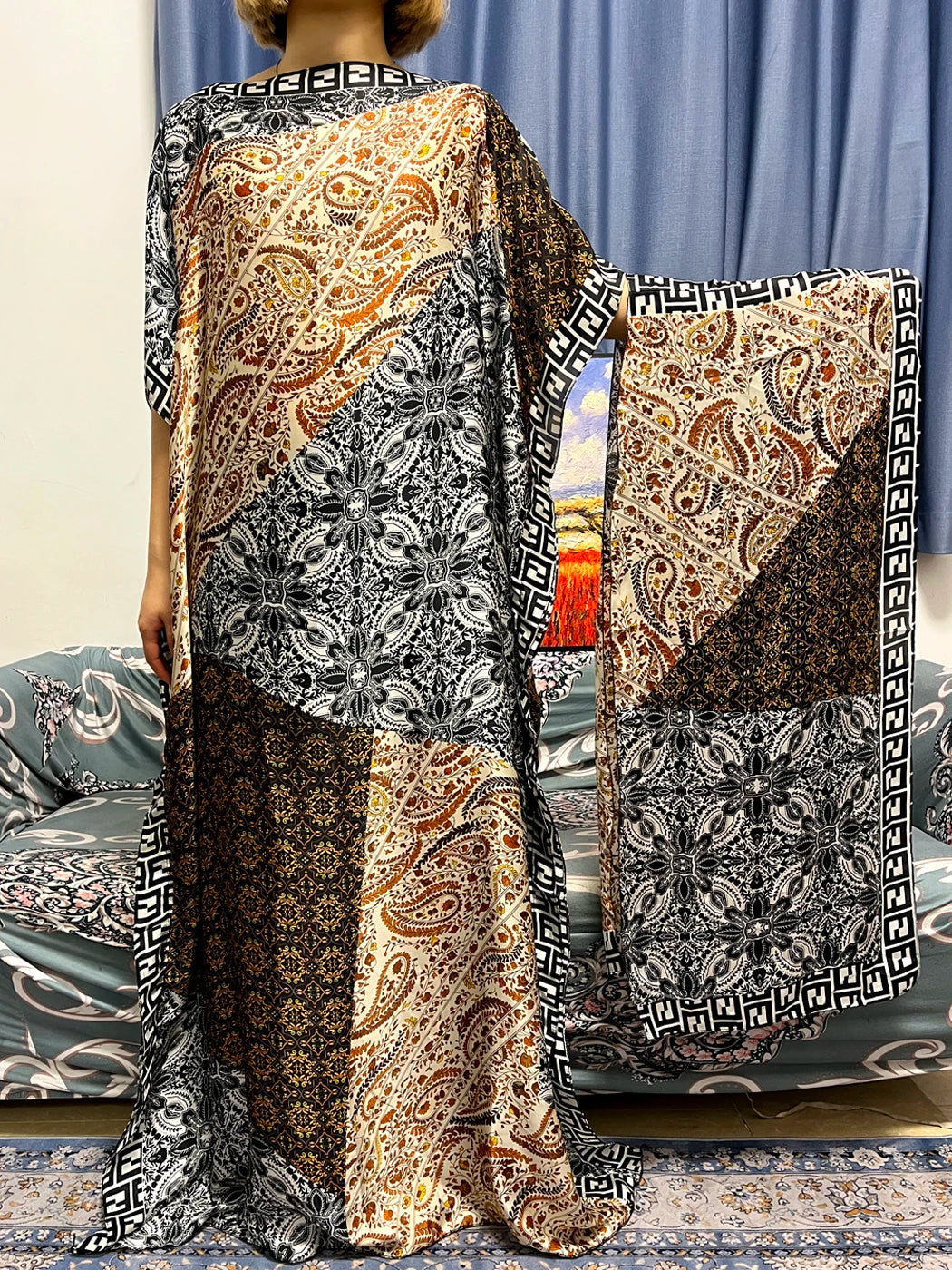 Traditional Silk Print
