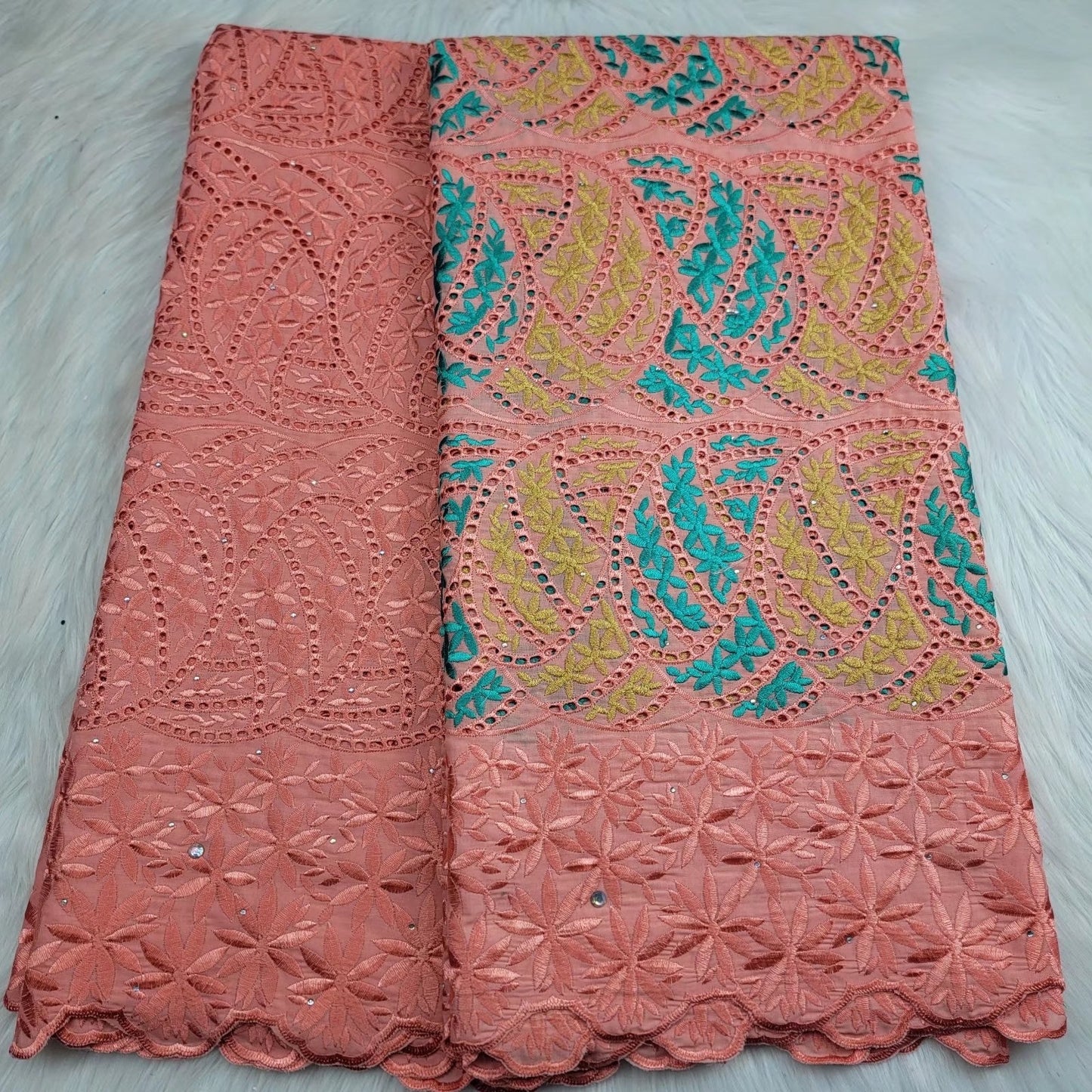 Lace Fabric 2.5 X 2.5 Yards