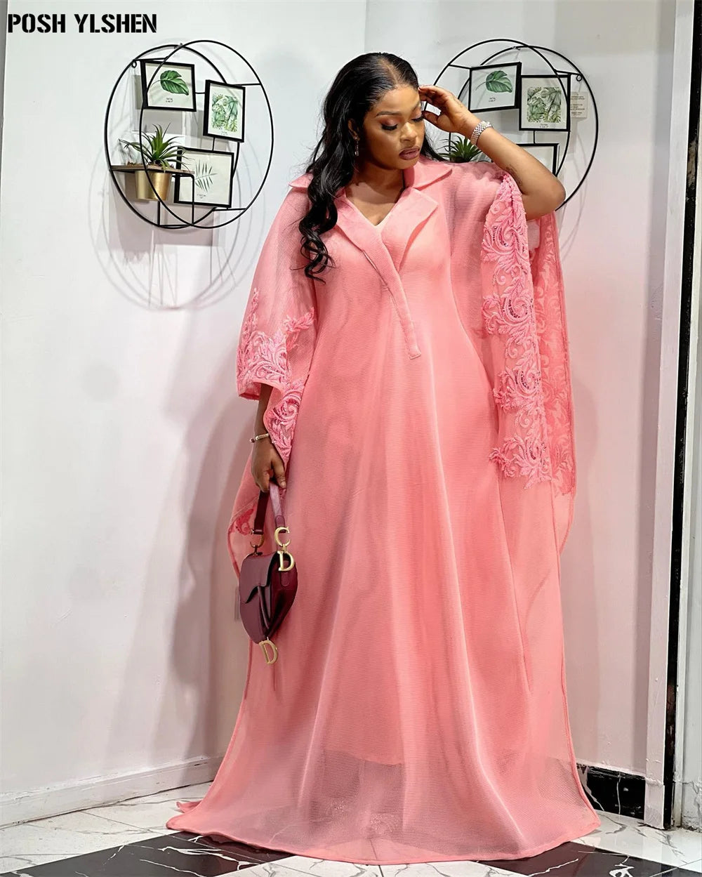 Embroidered Flowy Elegant Bubu