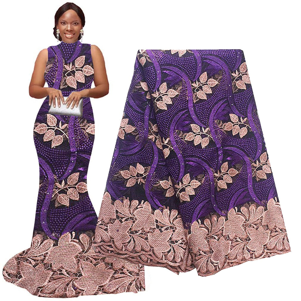 French Lace Fabric 5 Yards