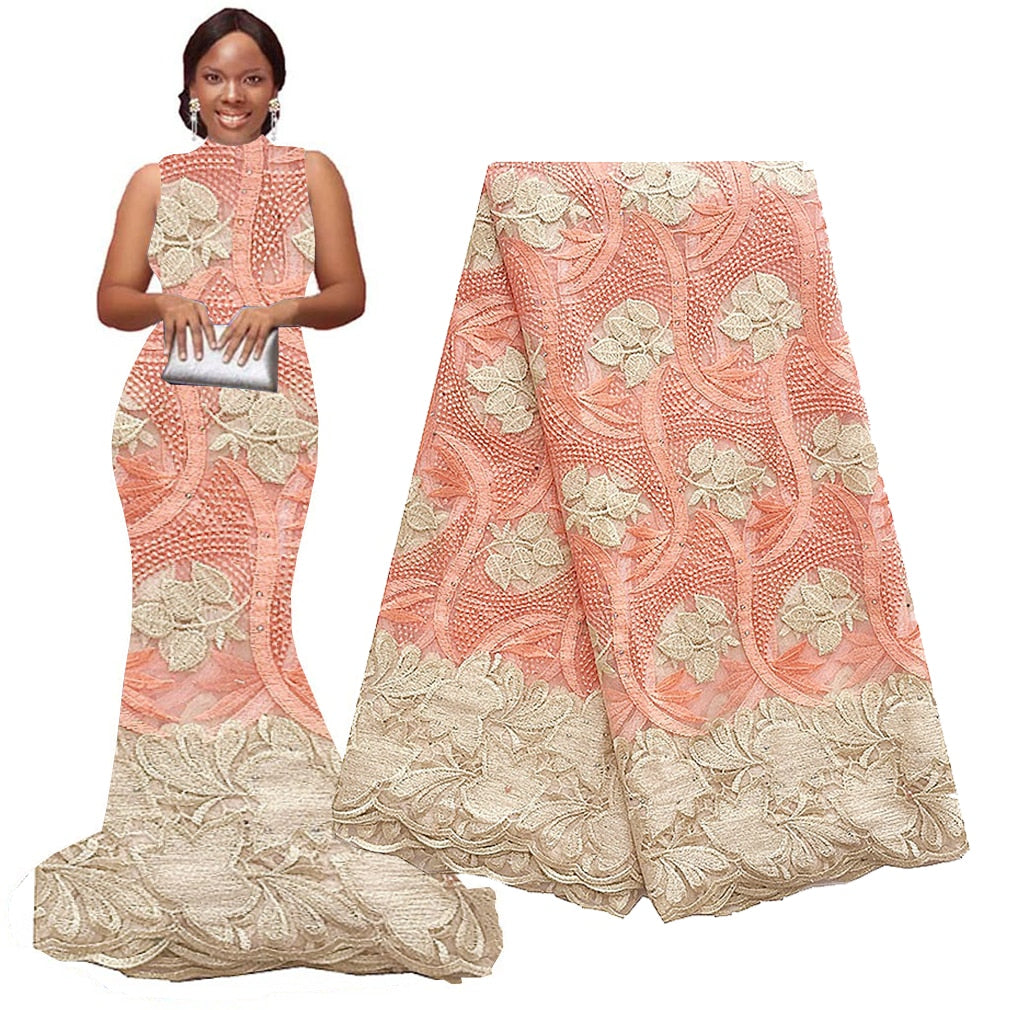 French Lace Fabric 5 Yards