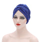 Sequin Pleated Turban Headtie