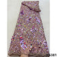 Latest African Lace Fabric Sequins Glitter Tulle Lace Fabric High Quality 2022 Asoebi Lace Fabric Embroidered Lace 5 yards Dress