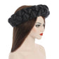 Satin Braided HeadBand With Sequins