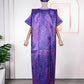 Moroccan Evening Gown Satin Boubou Robe