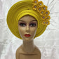 Turban Headtie With Stones