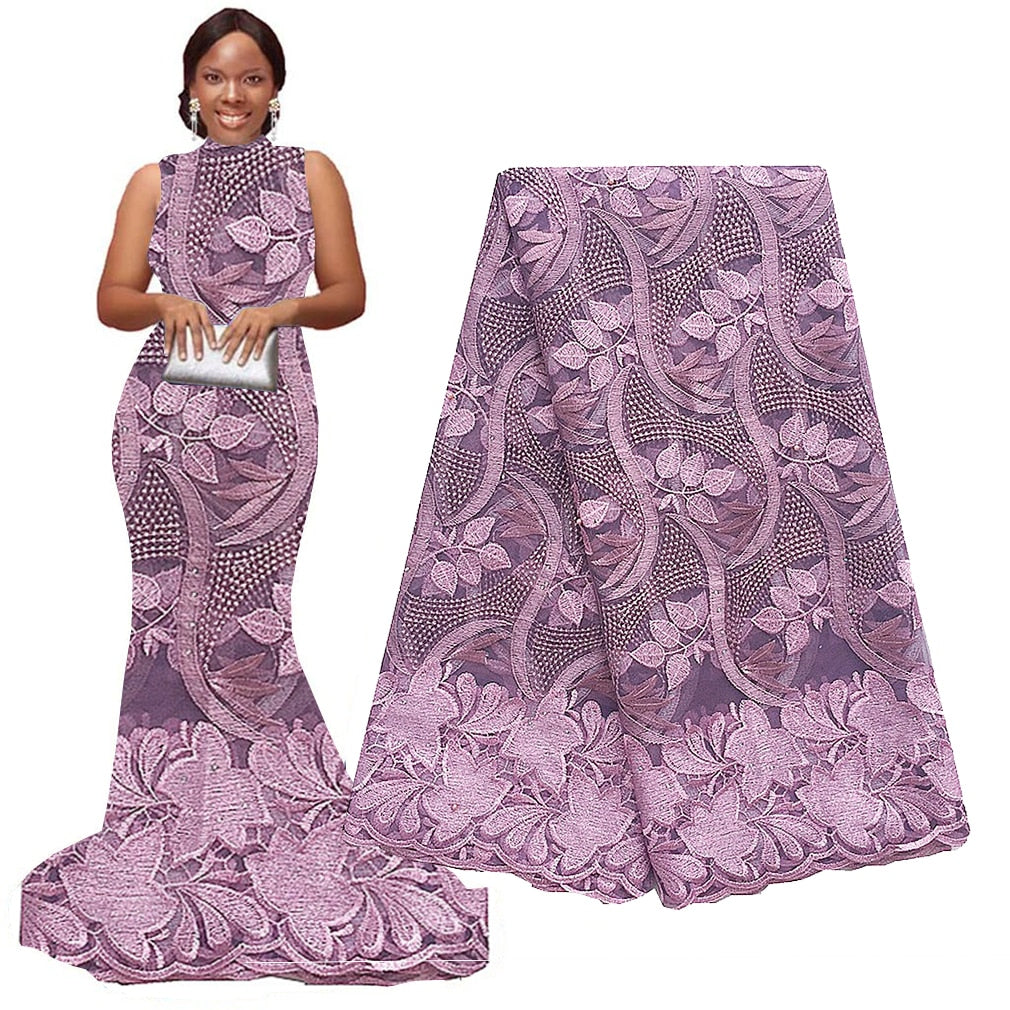 French Lace Fabric 5 Yards