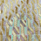 5 Yards Organza Sequins Lace Fabric Mesh Lace Fabric French