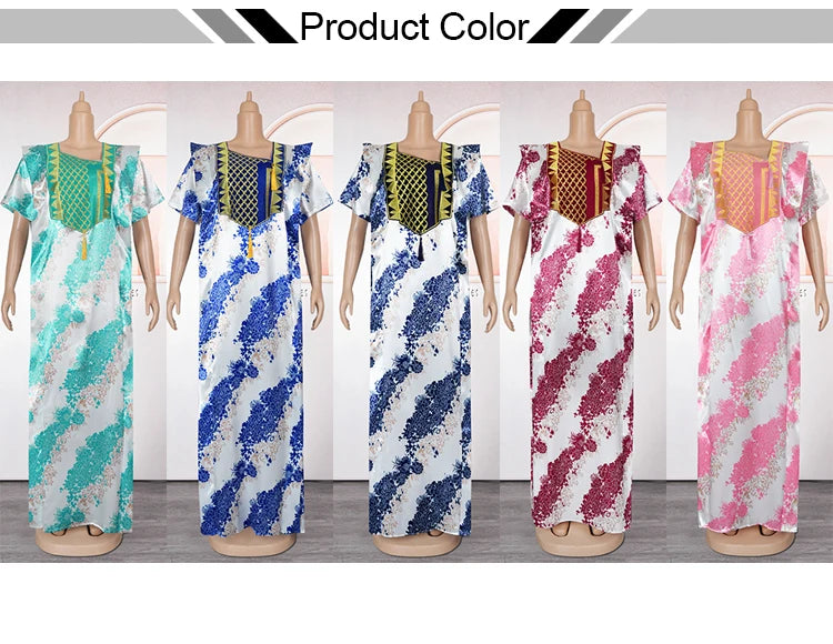 Elegant Tie Dye Kaftan