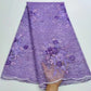 Sequins High Quality Rope Embroidery Tulle Lace French 5 Yards